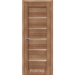Двери Экошпон Portas 22S Орех карамель