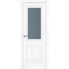 Дверь Монблан №2.88 XN стекло графит 2000*800