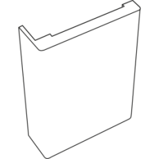 Наличник ECO FLEX телескопический L (Дуб Бьянко, 70х25х2200)