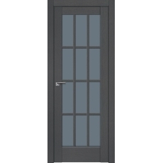 Дверь Грувд серый №102 XN стекло графит 2000*800