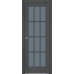 Дверь Грувд серый №102 XN стекло графит 2000*800