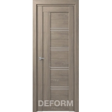 Дверное полотно DEFORM D18 ПО 35*800*2000 (Дуб шале Седой)