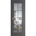 Дверь Пекан Темный 101 Х 2000*800 стекло прозрачное