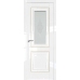 Дверь Белый люкс №28 L 2000*800 стекло кристалл матовое золото