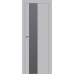 Дверь Манхэттен № 5 Е матовое серебро 2000*800 кромка ABS c 4-х сторон в цвет