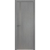 Дверь Грувд Серый № 6 ZN матовое серебро 2000*800(190) кромка с 4-х сторон матовая Eclipse