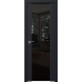 Дверь Черный матовый №8U 2000*800 триплекс черный
