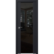 Дверь Черный матовый №8U 2000*800 триплекс черный