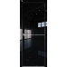 Дверь Черный люкс №12 LK AL 2000*800 (190) кромка с 4-х сторон хром Eclipse