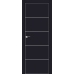 Дверь Черный матовый 7 Е 2000*800 (190) кромка матовая с 4-х сторон Eclipse