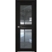 Дверь Даркбраун №2.56 XN стекло прозрачное 2000*800 AL