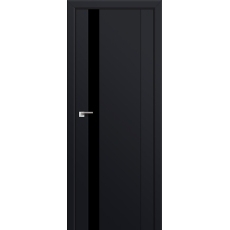 Дверь Черный матовый №62U 2000*800 черный лак