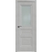 Дверь Пекан белый №2.39 X стекло матовое 2000*800