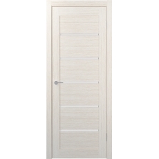 Door leaf MDF ПВДЧ 20-8 (Арт.ST1 ECO БЬЯНКО)