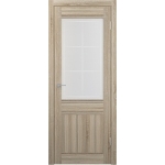 Дверное полотно ПВДЧ 20-8 (Арт. ST22-ECO OAK SONOMA)