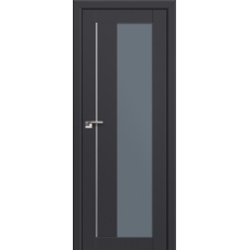 Дверь Антрацит №47U AL 2000*800 стекло графит