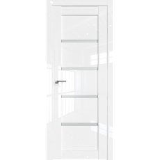 Дверь Белый люкс № 2.09 L стекло матовое 2000*800