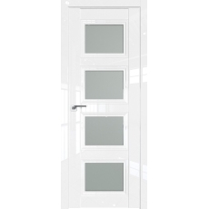 Дверь Белый люкс №2.107 L стекло матовое 2000*800