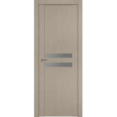 Дверь Стоун №2.03 XN матовое серебро 2000*800