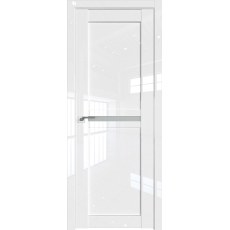 Дверь Белый люкс №2.43 L стекло матовое 2000*800