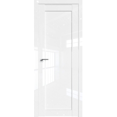Дверь Белый люкс № 2.18 L глухая 2000*800