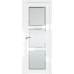Дверь Белый люкс № 2.13 L стекло Square матовое 2000*800