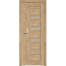 Дверь Каштан натуральный №2.08 XN стекло матовое 2000*800