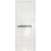 Дверь Pine White glossy № 2.01 STP серебро матлак 2000*800