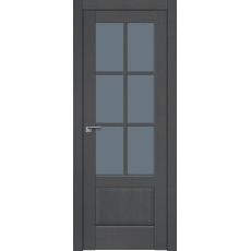Дверь Грувд серый №103 XN стекло графит 2000*800