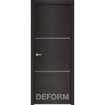 Дверное полотно DEFORM H11 ПГ 40х800х2000 (Дуб французский ТЕМНЫЙ)