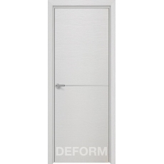 Дверное полотно DEFORM Н-10 ПГ 40*800*2000 (Дуб французский сильвер)