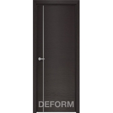 Дверное полотно DEFORM H14 ПГ 40х800х2000 (Дуб французский ТЕМНЫЙ)