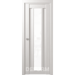 Дверное полотно DEFORM D14 ПО 35х800х2000 (Дуб Шале Снежный Белый лакобель)