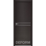 Дверное полотно DEFORM H13 ПГ 40*800*2000 (Дуб французский ТЕМНЫЙ)