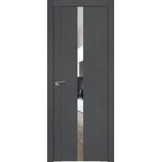 Дверь Грувд серый №2.04 XN зеркало 2000*800