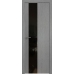 Дверь Грувд Серый № 5 ZN черный лак 2000*800 кромка ABS с 4-х сторон в цвете