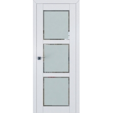 Дверь Аляска №2.13 U стекло Square матовое 2000*800
