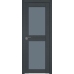 Дверь Грувд серый №2.44 XN стекло графит 2000*800