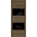 Дверь Дуб Салинас темный № 10 ZN черный лак 2000*800(190) кромка с 4-х сторон Black Edition Eclipse