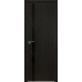 Дверь Дарк Браун № 6 ZN черный лак 2000*800 (190) кромка 4 х-стор. матовая Eclipse