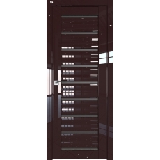 Дверь Терра №76 L стекло графит 2000*800