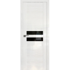Дверь Pine White glossy № 2.03 STP черный лак 2000*800