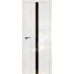 Дверь Pine White glossy №2.04 STP черный лак 2000*800