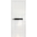 Дверь Pine White glossy №2.01 STP черный лак 2000*800