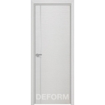 Дверное полотно DEFORM H14 ПГ 40х800х2000 (Дуб французский СИЛЬВЕР)