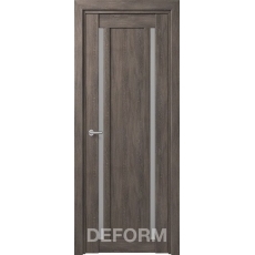 Дверное полотно DEFORM D13 ПО 35*800*2000 (Дуб шале графит)