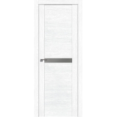 Дверь Монблан № 2.01 XN матовое серебро 2000*800