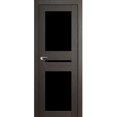 Дверь Грей мелинга №70 Х триплекс чёрный 2000*800