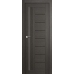 Дверь Грей мелинга №17 X Триплекс черный 2000*800