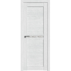 Дверь Монблан №2.43 XN стекло дождь белый 2000*800
